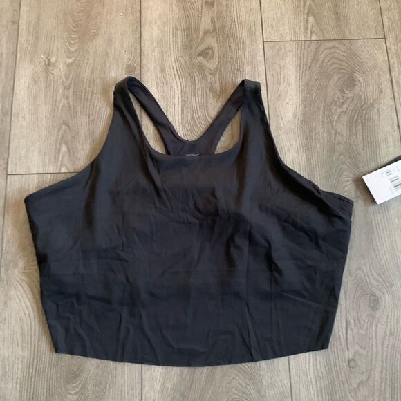Nike Yoga woman’s crop top very soft with sport bra lining - Picture 1 of 6
